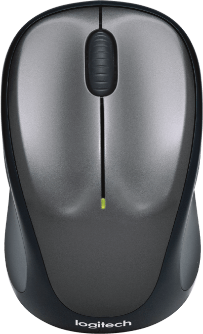 Wireless optical mouse LOGITECH M235, USB, 1000dpi, Black
