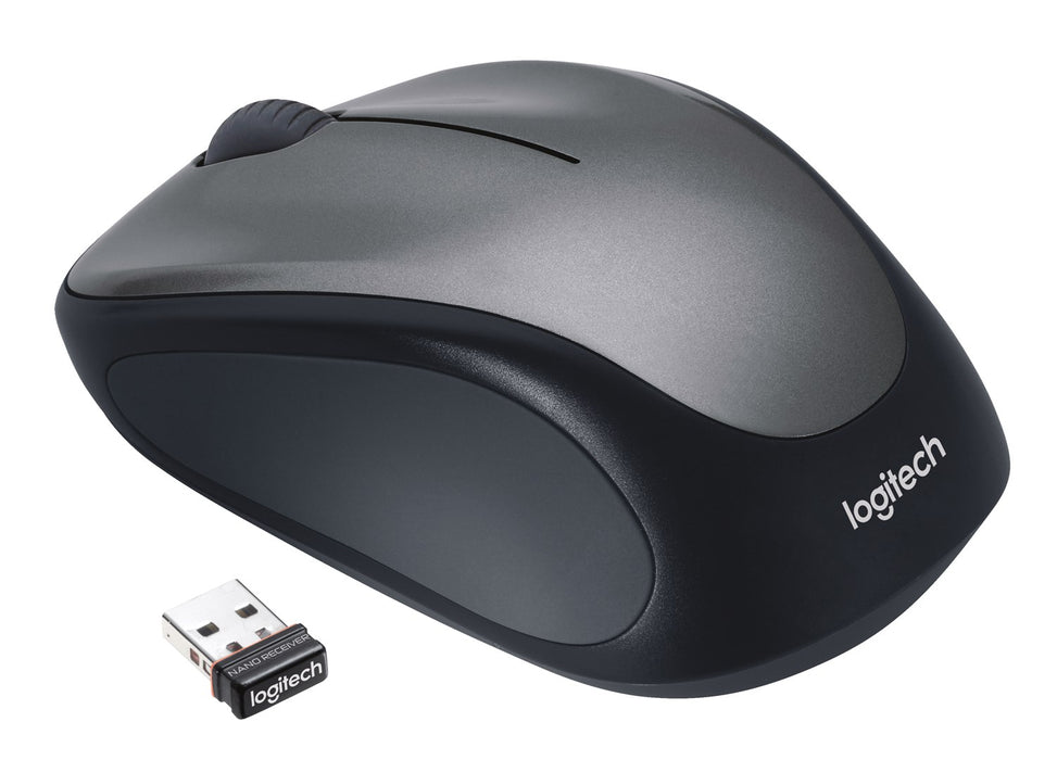 Wireless optical mouse LOGITECH M235, USB, 1000dpi, Black