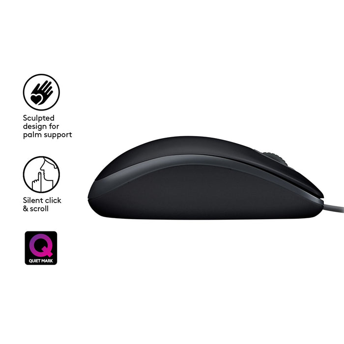 Wired optical mouse LOGITECH B110