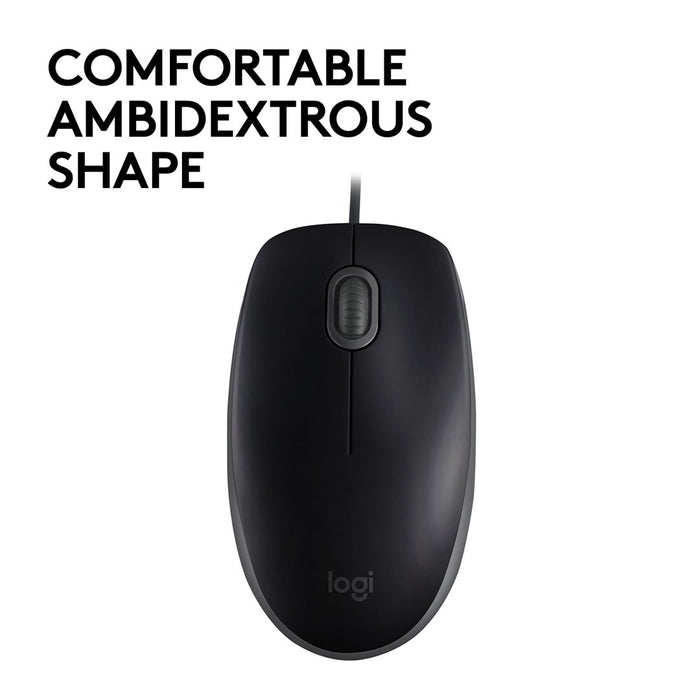 Wired optical mouse LOGITECH B110