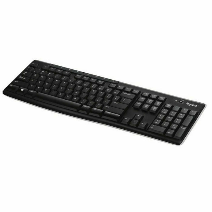 Keyboard and Mouse Logitech 920-003748 Black French AZERTY