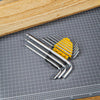 Long Hex Key Sets 1.5-10mm Deli Tools EDL3088 (silver) - Screwdrivers<<<Tools<<<InnproXML