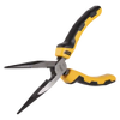 Long Nose Pliers 8’’ Deli Tools EDL2108 (yellow) - Pliers<<<Tools<<<InnproXML