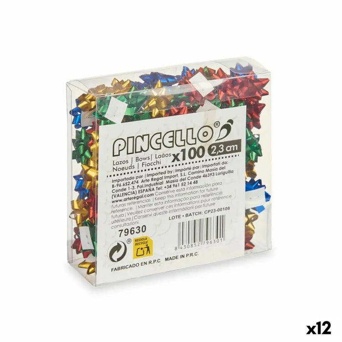 Loops Pincello PVC 2,3 cm 12 x 12 x 4 cm Matt Multicolour (12 Units) - Декорация и Осветление<<<Дом