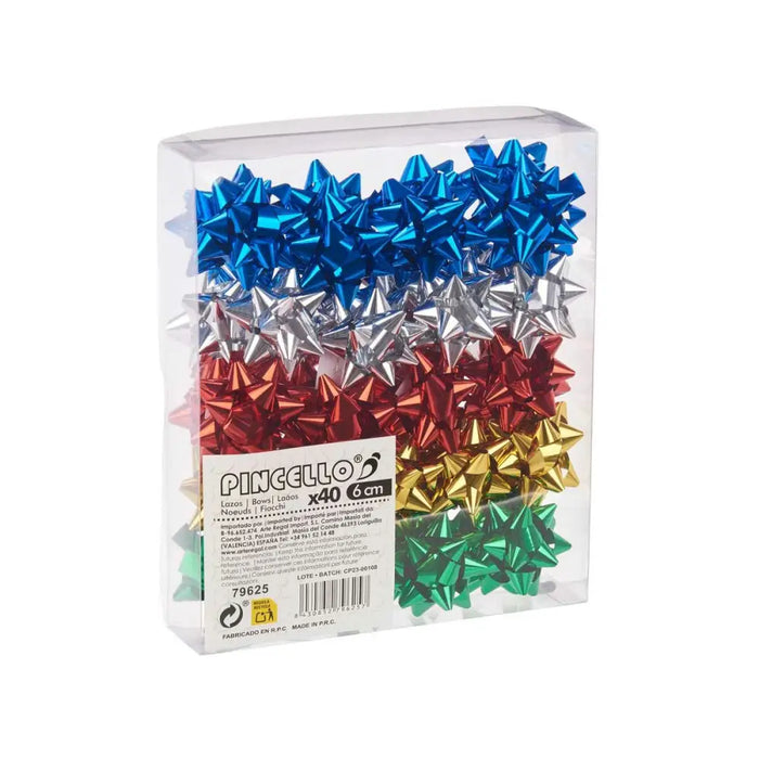 Loops Pincello PVC 5 x 3,5 x 5 cm Shine Multicolour (12 Units) - Декорация и Осветление<<<Дом Градина<<<BigBuy&&&Други