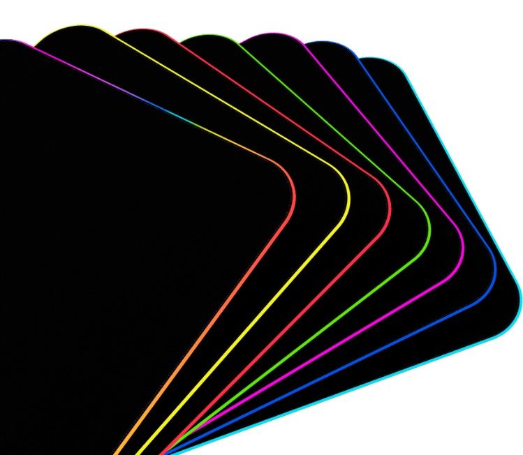 Gaming Mouse pad 360x300x3 mm LORGAR STELLER 913 RGB LRG-GMP913 Size: M