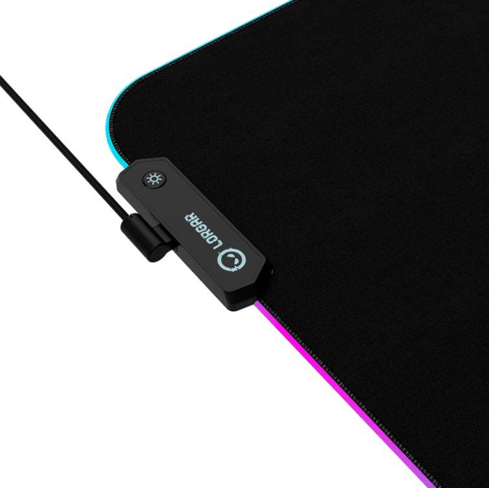 Gaming Mouse pad 360x300x3 mm LORGAR STELLER 913 RGB LRG-GMP913 Size: M