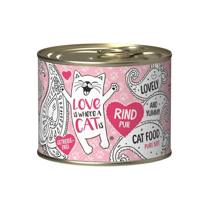 LOVE IS WHERE A CAT IS® Beef - wet cat food - 200g - Wet foodDLK-KAM<<<For the catDLK<<<ActionPL