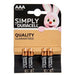 LR03 Alkaline Batteries DURACELL (10 Units) - Електроника Батерии<<<Компютри| Електроника<<<BigBuy&&&Алкални