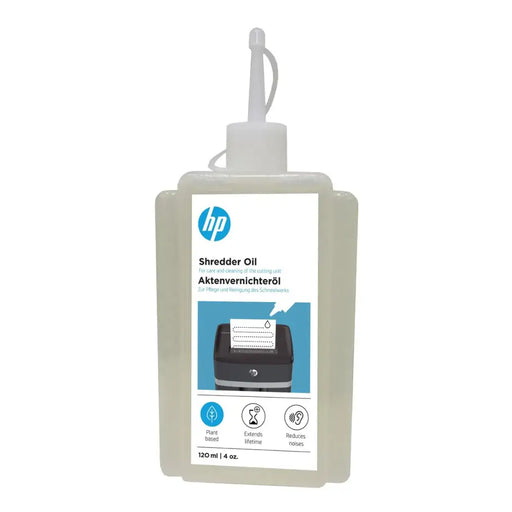 Lubricating Oil for Paper Shredder HP HPO9131OIL120ML 120 ml Paper Shredder - Шредери<<<Електроника Периферни и