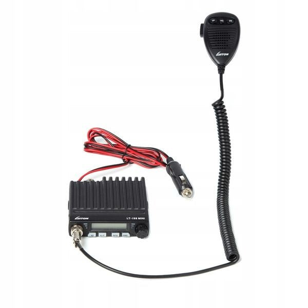 Luiton LT-198 ASQ AM/FM CB Radio Cigarette Lighter Plug Black