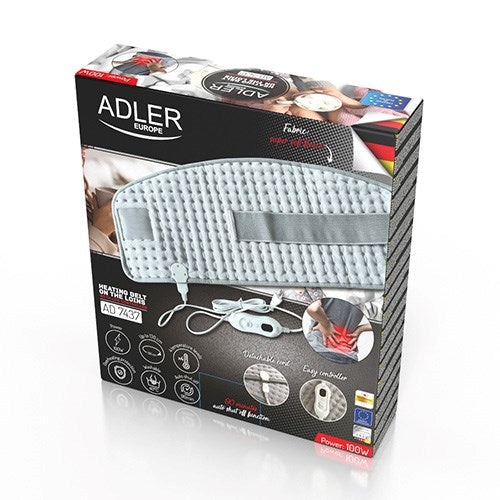 Lumbar heating belt ADLER AD 7437 - Electric blankets and cushionsAGD-KPE<<<Home Appliance - ProductsAGD<<<ActionPL