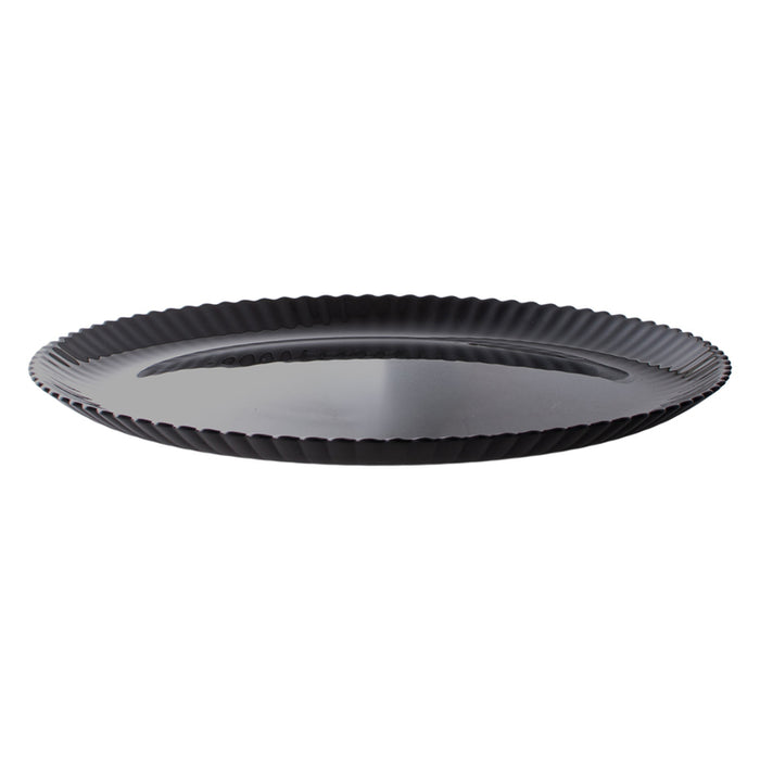 BASIC PLATE 25 CM BLACK BLOOM LUMINARC