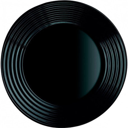 DESSERT PLATE 19 CM HARENA BLACK LUMINARC