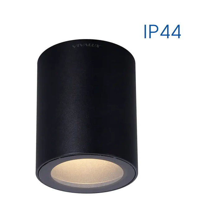 LUNA OUTDOOR MOUNTING GU10 BLACK CIRCLE VIVALUX LENA - Луни<<<Вътрешно