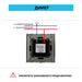 LUXON BLACK DIMMER MECHANISM - Ключове и контакти<<<Електроматериали<<<Praktiker&&&Ключове и