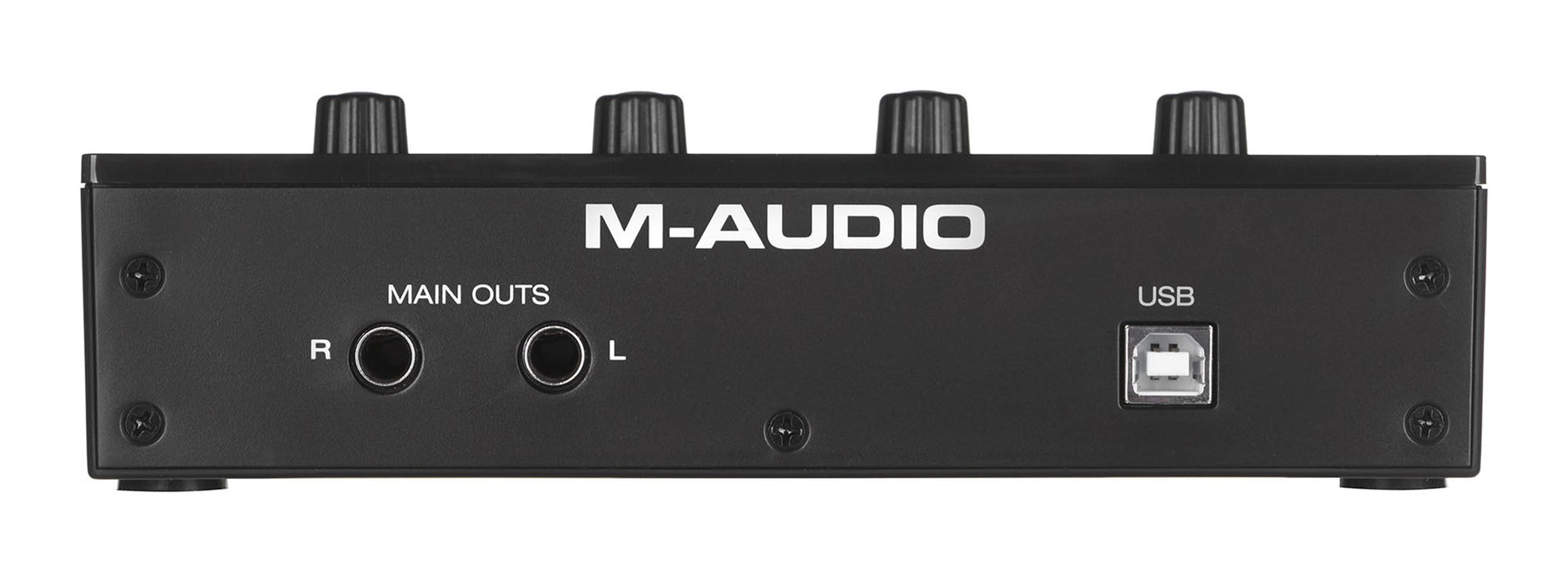 M-AUDIO M-Track Duo USB Audio interface Crystal preamplifier 16 bit 48 kHz Black