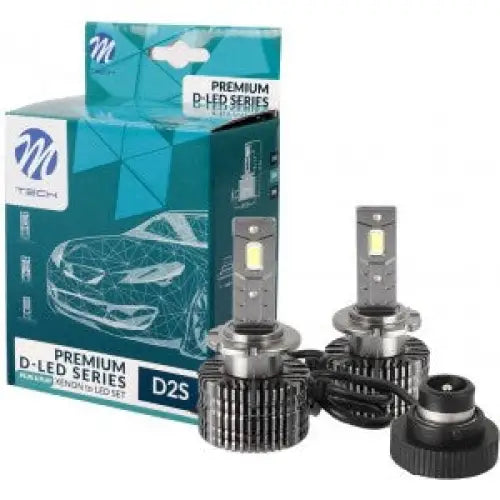 M-TECH D2S PREMIUM D-LED 6000K 35W X2 PCS - КРУШКИ И СВЕТЛИНИ<<<MaxCar