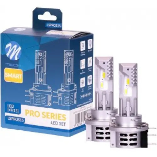 M-TECH H15 LED SMART PRO SERIES 6000K 36W X2 PCS - АВТОАКСЕСОАРИ<<<MaxCar&&&КРУШКИ И СВЕТЛИНИ<<<MaxCar