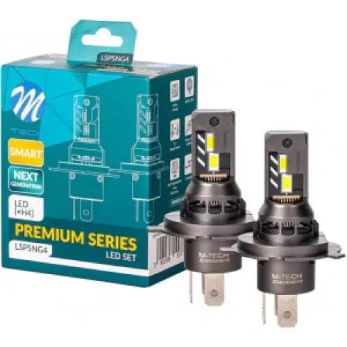 M-TECH H4 LED PREMIUM SMART SERIES 6000K 35W X2 PCS - АВТОАКСЕСОАРИ<<<MaxCar&&&КРУШКИ И СВЕТЛИНИ<<<MaxCar