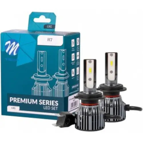 M-TECH H7 PREMIUM LED 6500K 50W X2 PCS - КРУШКИ И СВЕТЛИНИ<<<MaxCar