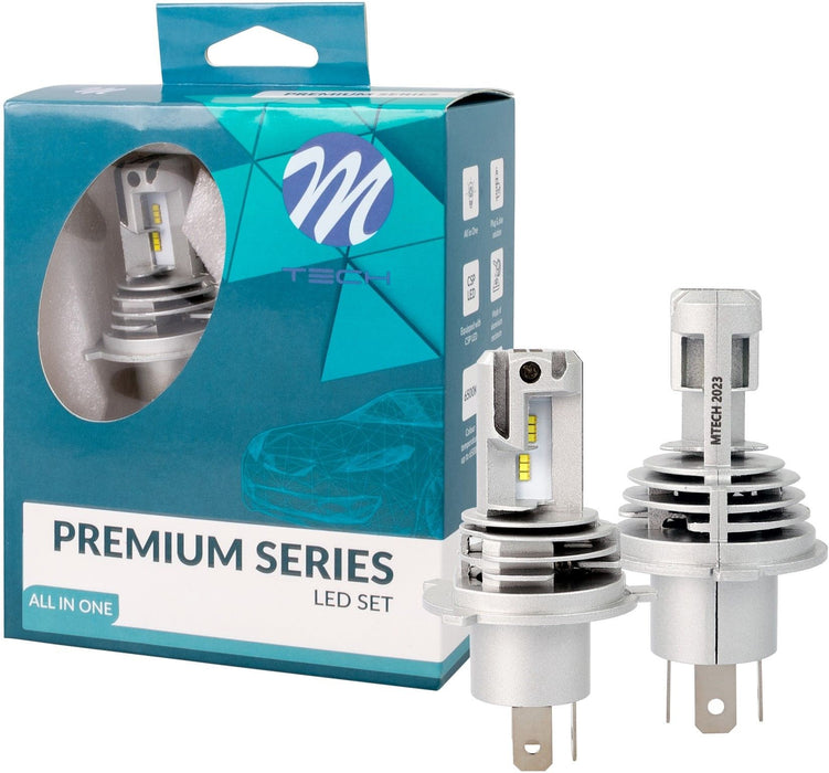 M-TECH H4 PREMIUM LED 6500K 50W X2 PCS