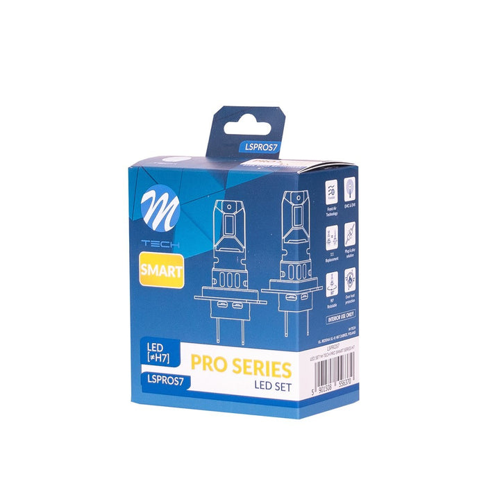 M-TECH H7 LED SMART PRO SERIES 6000K 42W X2 PCS