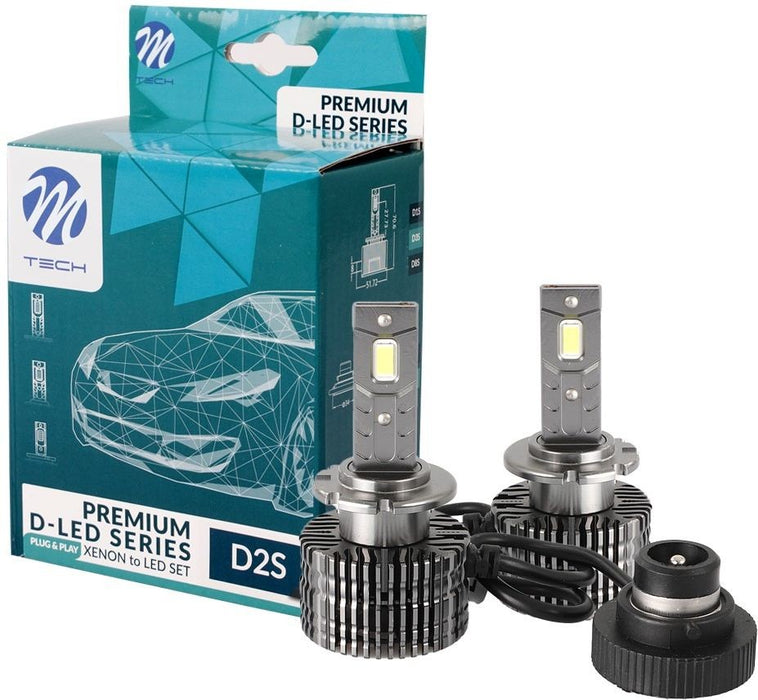 M-TECH D2S PREMIUM D-LED 6000K 35W X2 PCS