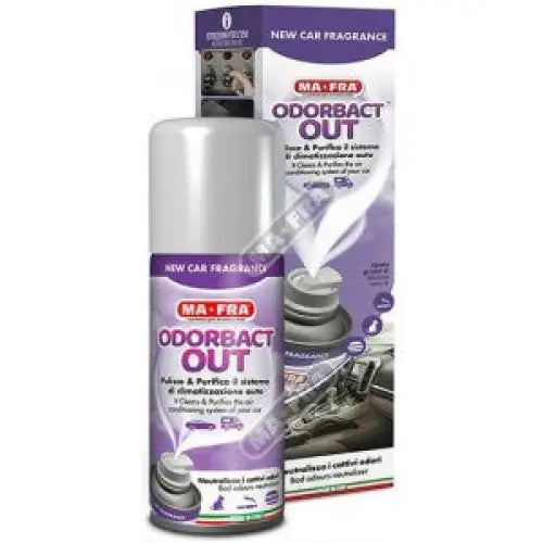 MA-FRA ODORBACT OUT NEW CAR 150ML Атоматизатор за климатик - АВТОКОЗМЕТИКА<<<MaxCar&&&АВТОАКСЕСОАРИ<<<MaxCar