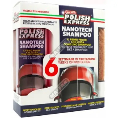 MA-FRA POLISH EXPRESS KIT 250ML Полиращ шампоан - АВТОКОЗМЕТИКА<<<MaxCar&&&АВТОАКСЕСОАРИ<<<MaxCar