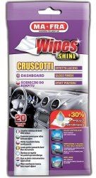 MA-FRA WIPES SHINE 20 PCS Кърпички за почистване на табло