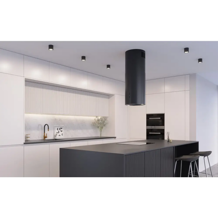 MAAN Elba2 39 cm black island horn hood - Cooker hoodsAGD-OKA<<<Home Appliance - ProductsAGD<<<ActionPL