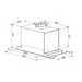 MAAN Helios 60 Touch under-cabinet extractor hood 595 m3/h Black - Cooker hoodsAGD-OKA<<<Home Appliance