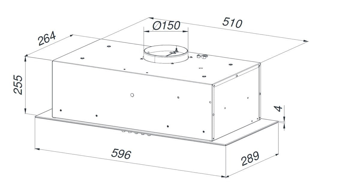 MAAN Ares M 60 soft touch - ventilation hood