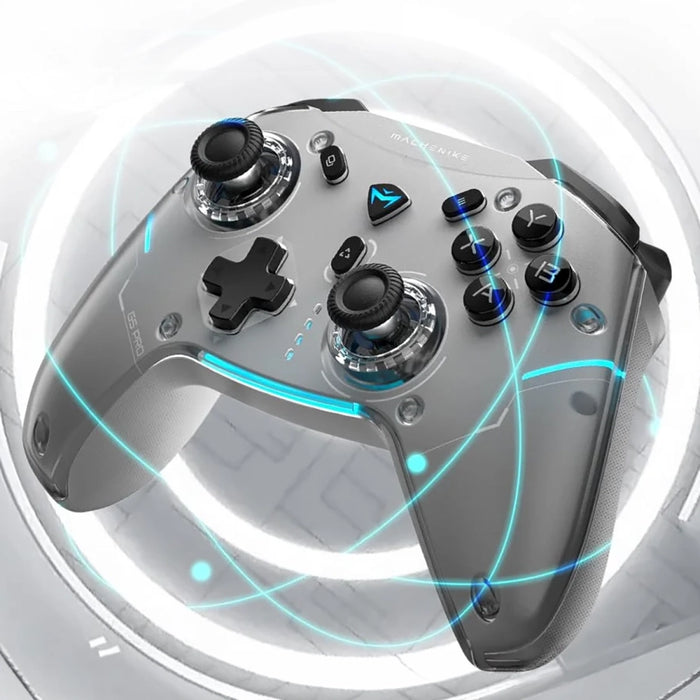 Machenike G5Pro Max Wireless Game Controller with Charging Station - Gray