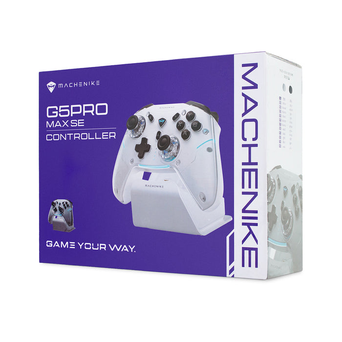 Machenike G5Pro Max Wireless Game Controller with Charging Station - Gray