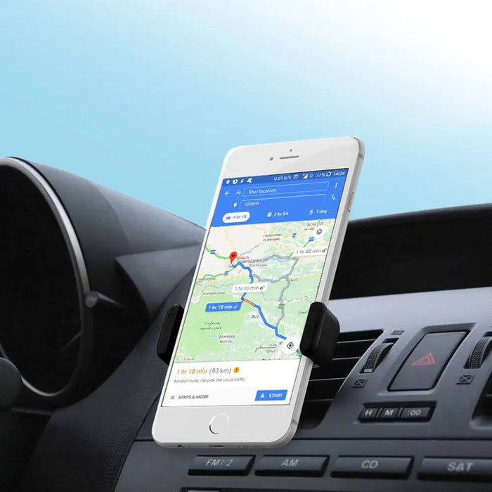 Maclean car phone holder universal for ventilation grille min / max spacing: 54 / 87mm material: ABS MC-321