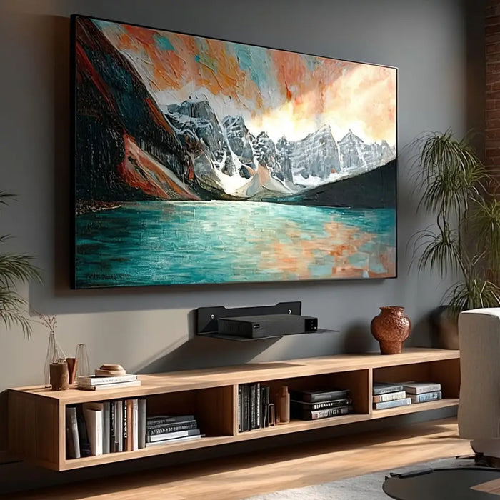 Maclean decoder wall shelf single max. 5kg steel MC-122 - Shelves for electronics equipmentTVA-PPS<<<TV