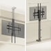 Maclean electric ceiling/floor mount extendable 43’’-88’’ VESA 600x400 max 60kg 100-240V AC,50/60Hz - Brackets for TVs