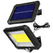 Maclean Energy MCE438 Solar LED Floodlight with motion sensor IP44 5W 400lm 6000K cold white lithium battery 1300 mAh