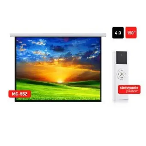 Maclean MC-552 projection screen 3.81 m (150’’) 4:3 - Screens for projectorsSYS-EKR<<<Audiovisual systemsSYS<<<ActionPL