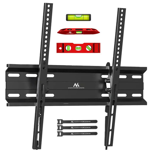 Maclean MC-748A TV or Monitor Mount TV Wall Holder Handle max VESA 400x400 32-70’’ 45kg Black - Brackets for TVs