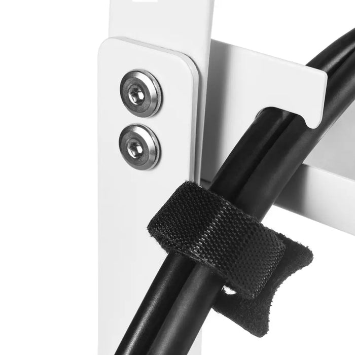 Maclean under-desk cable organizer max. load 5kg max. 728mm 2 levels white MC-102 W - AccessoriesTVA-AKC<<<TV