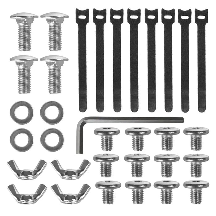 Maclean under-desk cable organizer max. load 5kg max. 728mm 2 levels white MC-102 W - AccessoriesTVA-AKC<<<TV