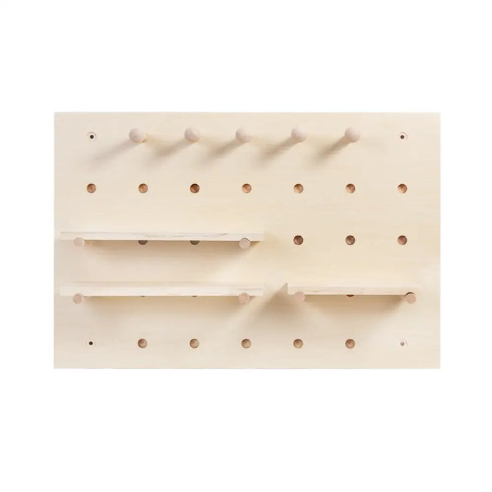 Maclean wooden board organizer light wood color 40x60 cm max. 20 kg MC-130 WD - Wall decorationsWYS-DEK<<<Home