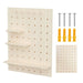Maclean wooden board organizer light wood color 60x80 cm max. 20 kg MC-131 WD - Wall decorationsWYS-DEK<<<Home