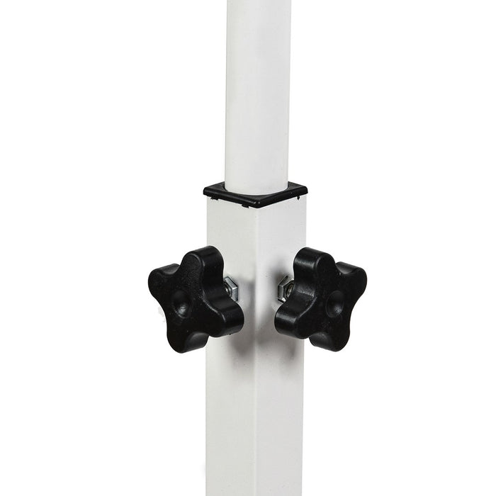 Maclean mobile desk/laptop stand, white, height adjustment 59-89cm, max. 30kg , MC-121 W