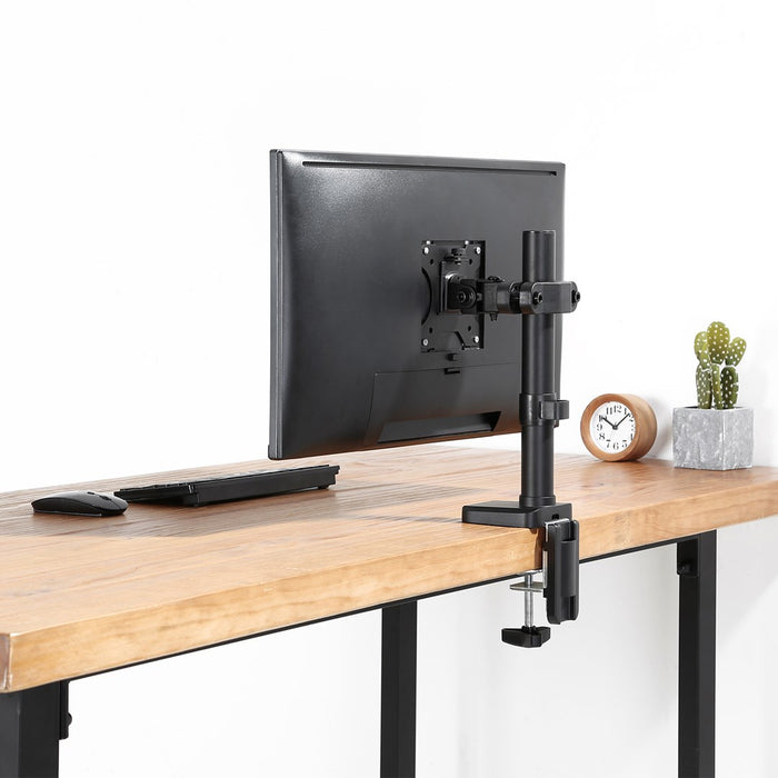 Maclean MC-983 LED LCD Monitor Pole Mount Bracket 8kg Holder Pipe Tube Diameter 28-60mm 17-32'' Screen