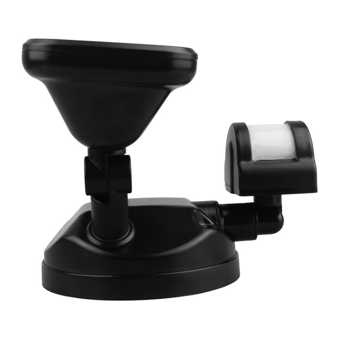 Maclean LED wall lamp, with PIR sensor, 20W, 1500lm, IP65, neutral white 4000K, black, MCE524 B