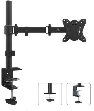 Maclean MC-690 TV mount 68.6 cm (27") Black